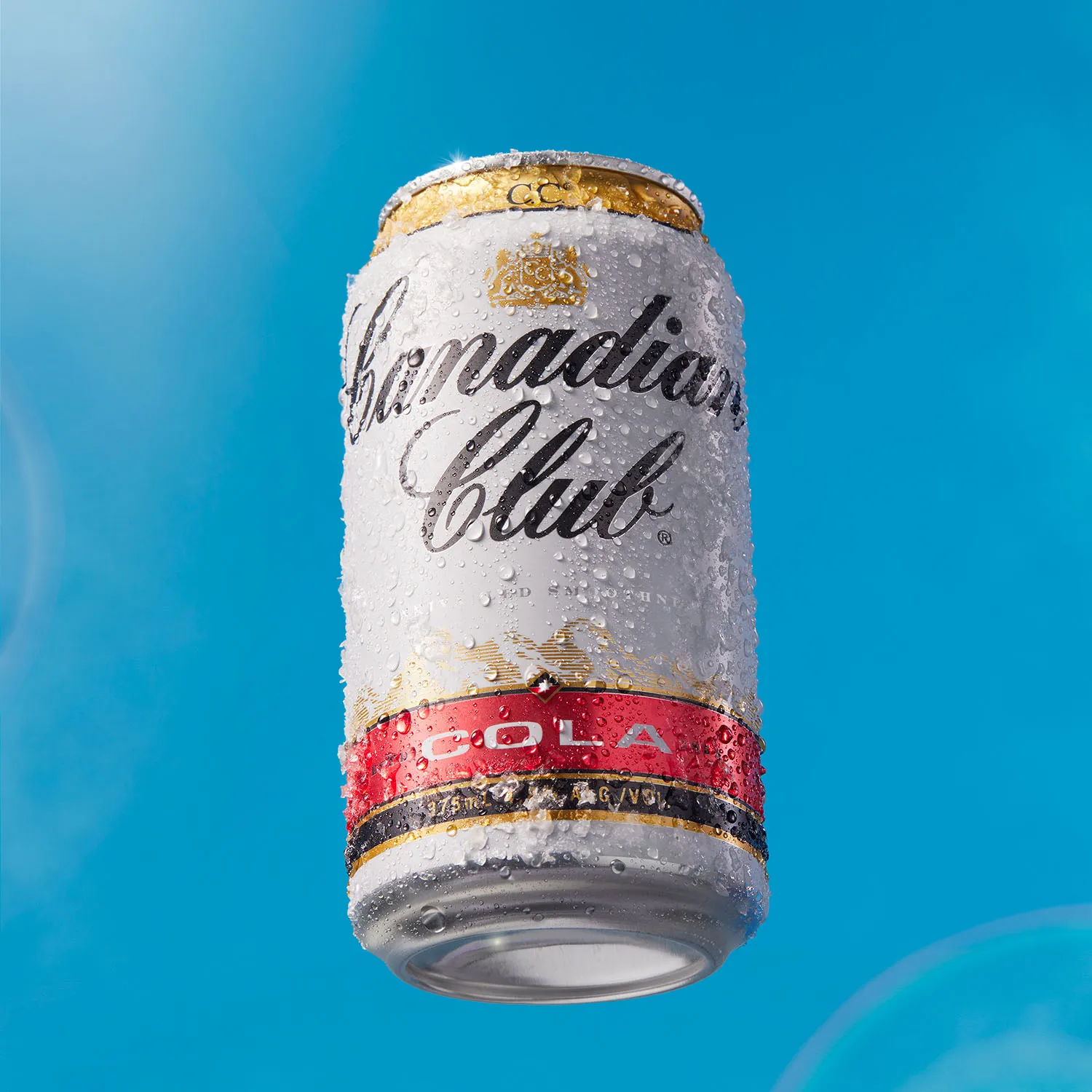 Cc Soda Lime Can Whisky Sky Canadian Club